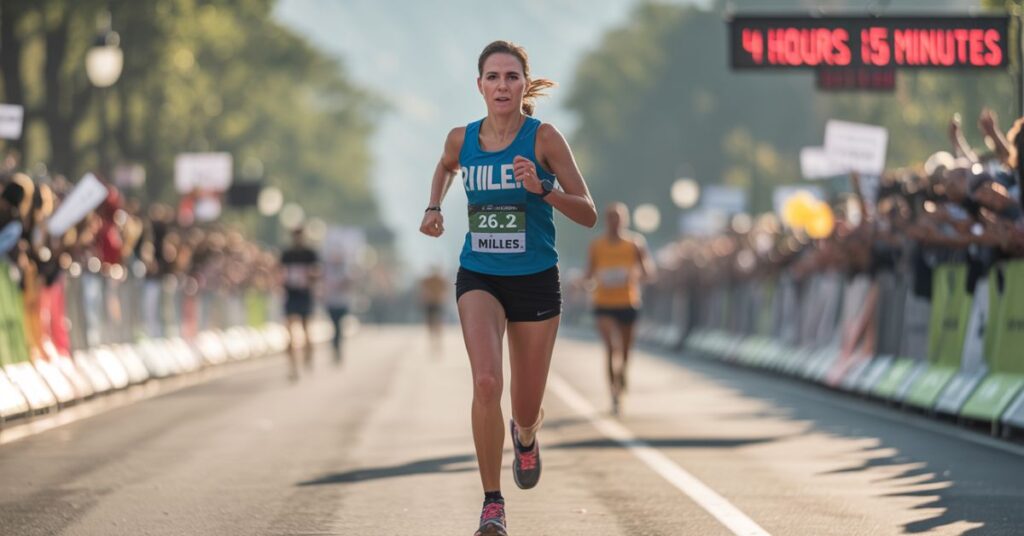 how long does it take to walk the marathon​