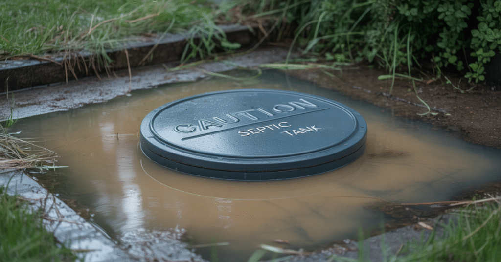 how to know when septic tank is full