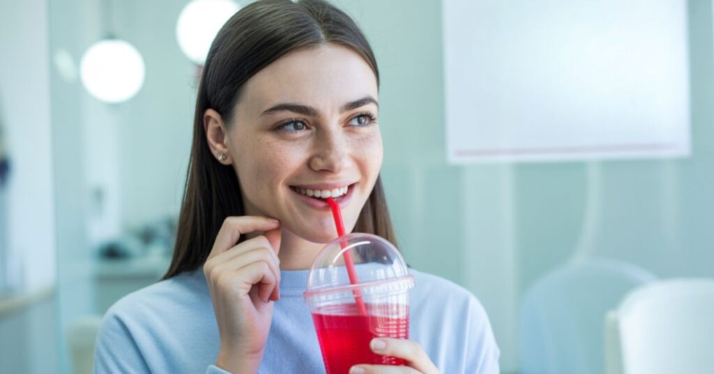 when can i use a straw after wisdom teeth removal