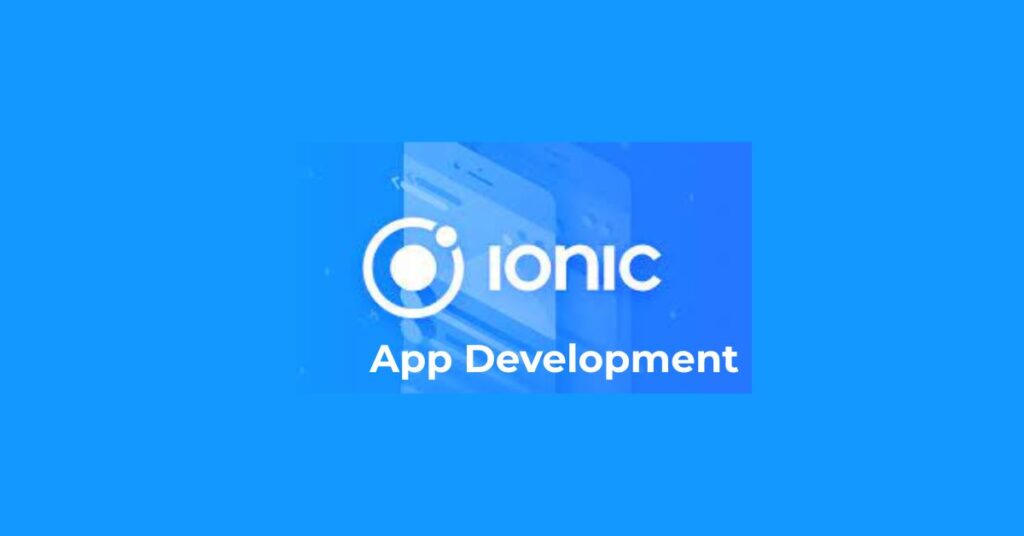 Ionic app development