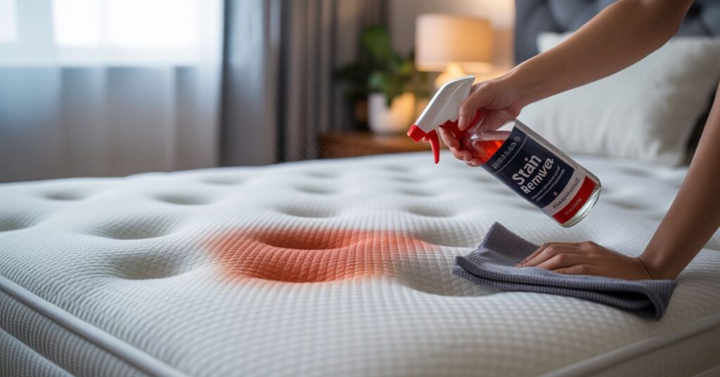 how to get stains out of a mattress when dry​