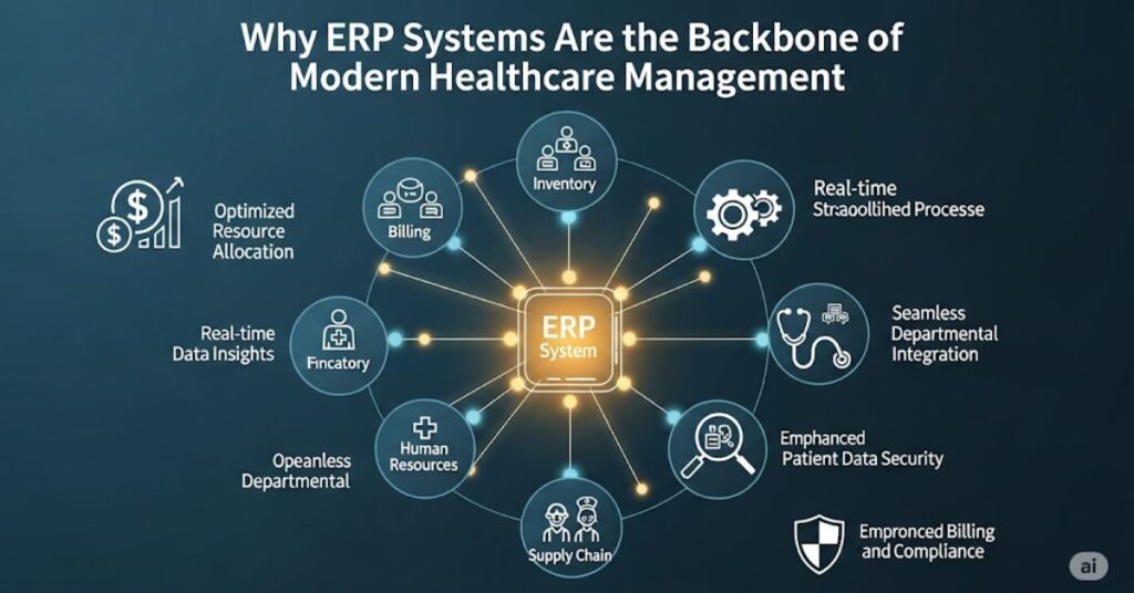 Why ERP Systems Are the Backbone of Modern Healthcare Management